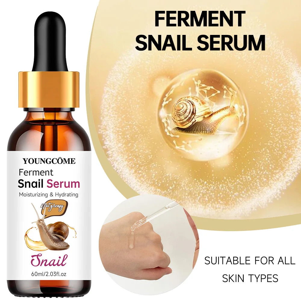Snail Collagen Face Serum 85% - Sérum Antiedad con Colágeno y Baba de Caracol