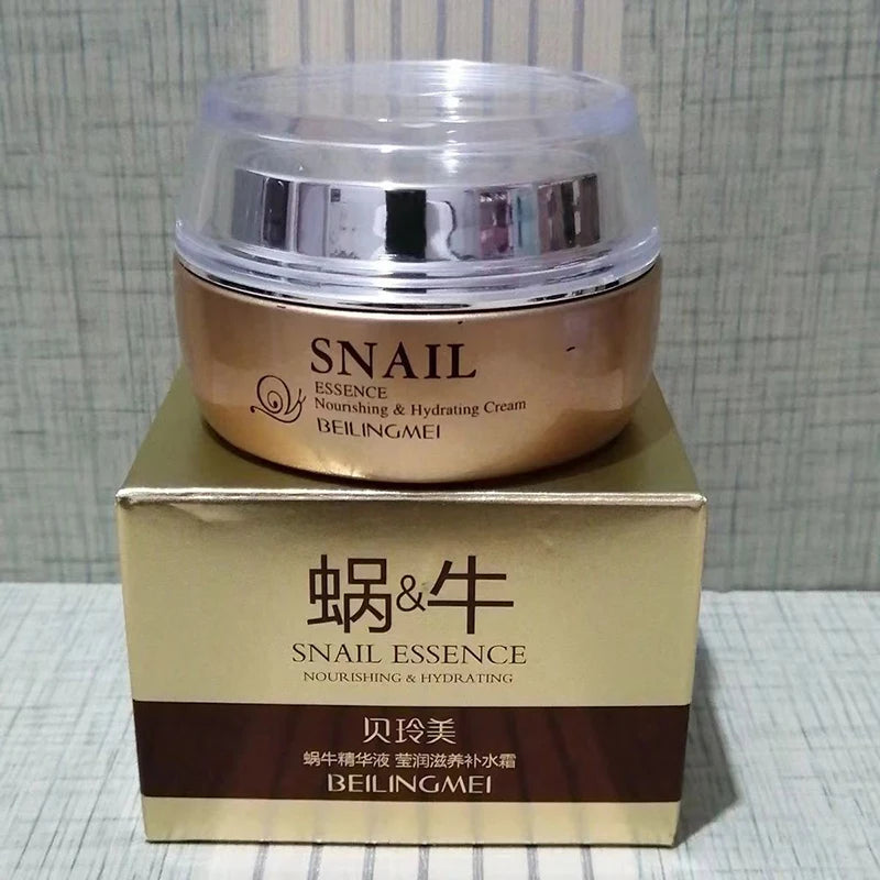 Snail Essence Face Cream 90% - Crema Facial Hidratante y Reafirmante 50g
