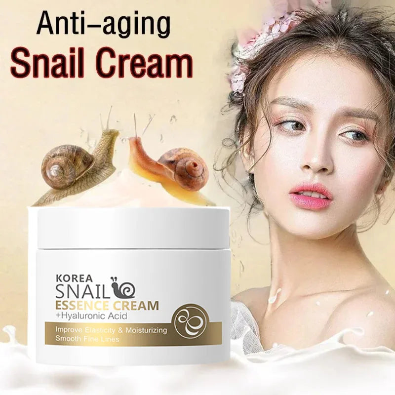 Snail Anti-Aging Cream 88% - Crema Reafirmante con Colágeno y Baba de Caracol