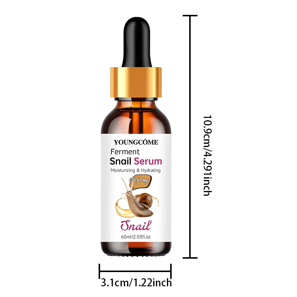 Snail Collagen Face Serum 85% - Anti-aging Serum with Collagen and Snail Mucin 