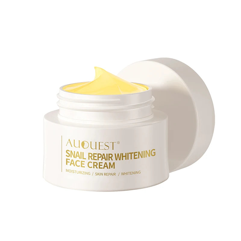 AUQUEST Snail Collagen Face Cream 90% - Crema Blanqueadora y Hidratante