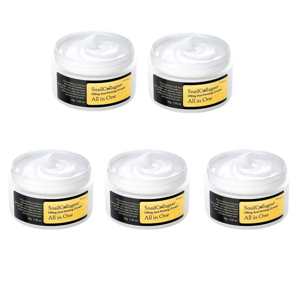 Snail Collagen Face Cream 92% - Pack 1/3/5 Piezas - Crema Reparadora Premium