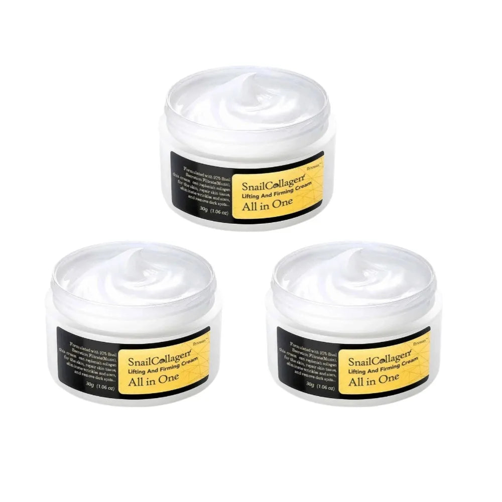 Snail Collagen Face Cream 92% - Pack 1/3/5 Piezas - Crema Reparadora Premium