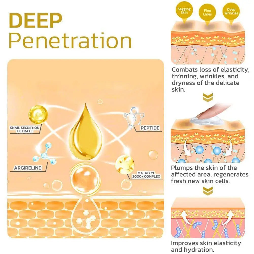 Snail Collagen Face Cream 92% - Pack 1/3/5 Piezas - Crema Reparadora Premium